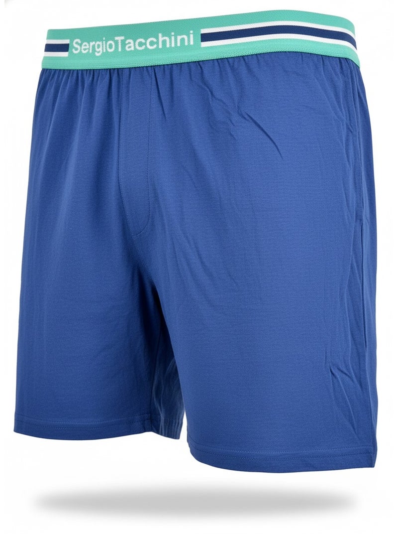 Pigiama Corto Uomo SERGIO TACCHINI Grigio blu - Kiabi