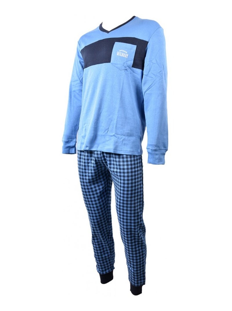 Pigiama COTONE Blu - Kiabi