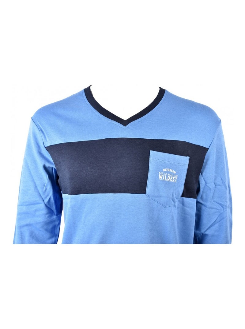 Pigiama COTONE Blu - Kiabi