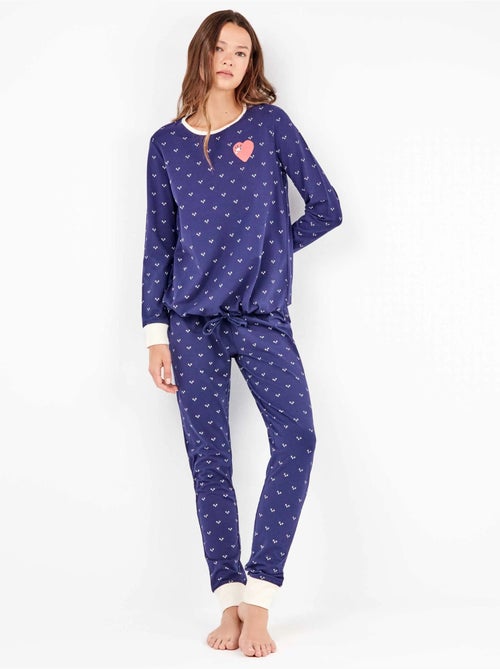 Pigiama cotone cuori - Kiabi Pigiama cotone cuori - Kiabi