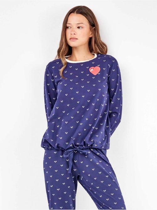 Pigiama cotone cuori - Kiabi Pigiama cotone cuori - Kiabi
