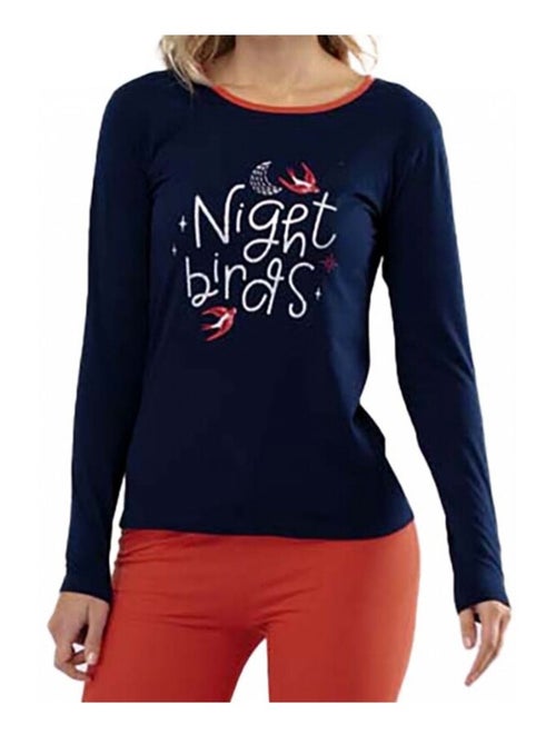 Pigiama cotone donna MELISSA BROWN - Kiabi