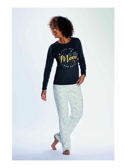 Pigiama cotone MELISSA BROWN - Confezione da 2 - Kiabi