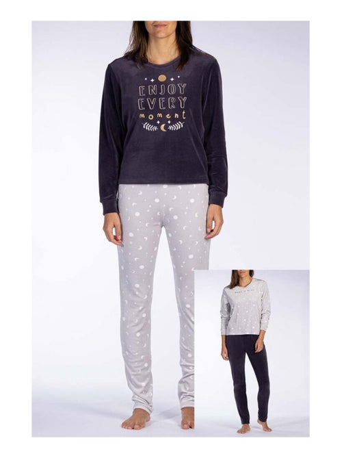 Pigiama cotone MELISSA BROWN - Confezione da 2 - Kiabi