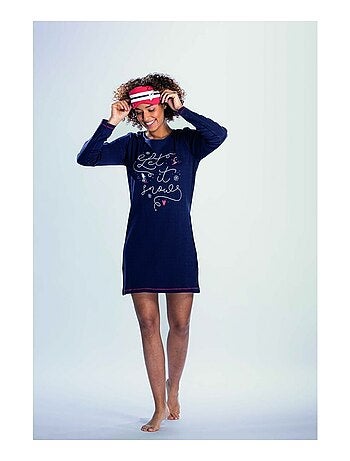Pigiama cotone Melissa marrone MELISSA