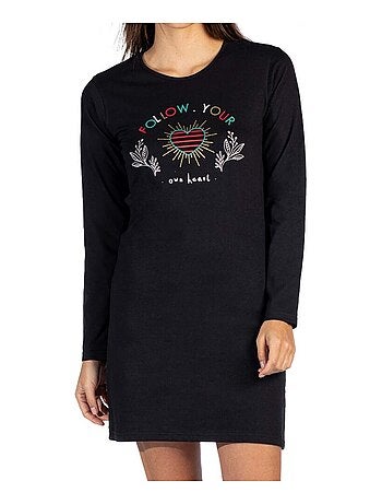 Pigiama cotone Melissa marrone MELISSA