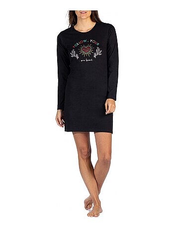 Pigiama cotone Melissa marrone MELISSA