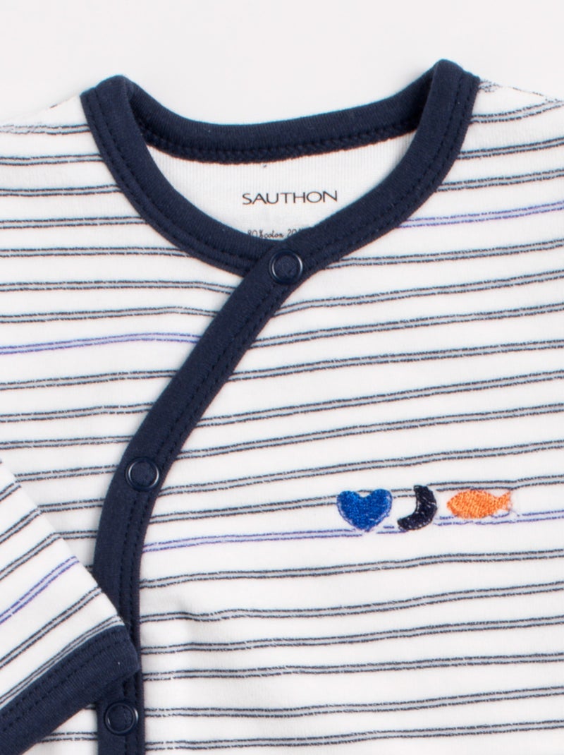 Pigiama da bambino a - SAUTHON Bianco Blu - Kiabi