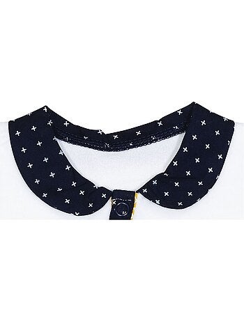 Pigiama da bambino in velluto a maniche - SAUTHON