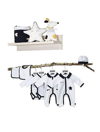 Pigiama da bambino in velluto a maniche - SAUTHON