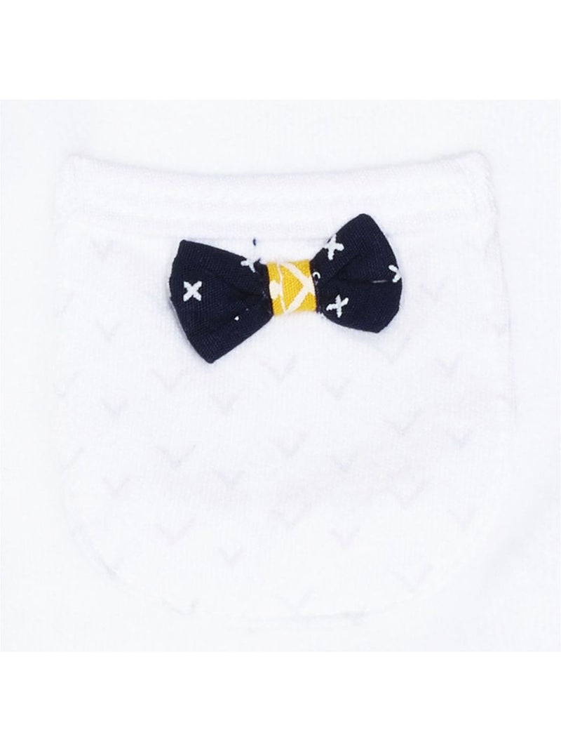 Pigiama da bambino a maniche lunghe in - SAUTHON Bianco Blu - Kiabi