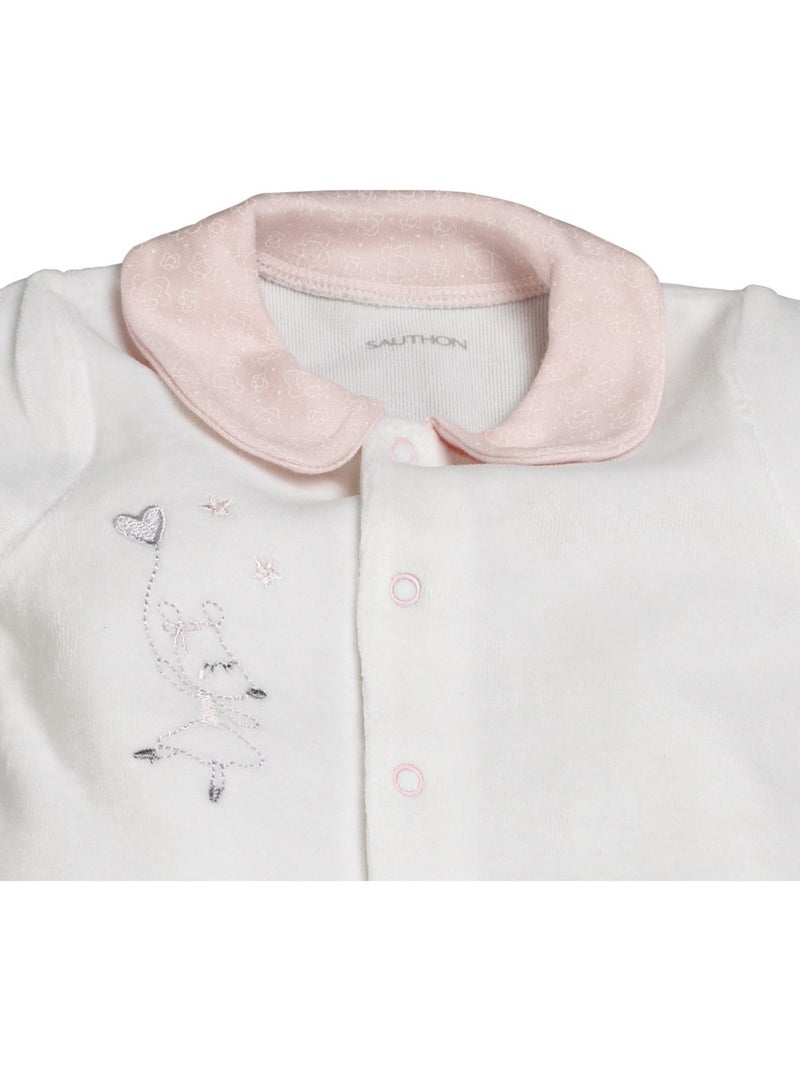Pigiama da bambino a maniche lunghe in - sauthon Bianco - Kiabi