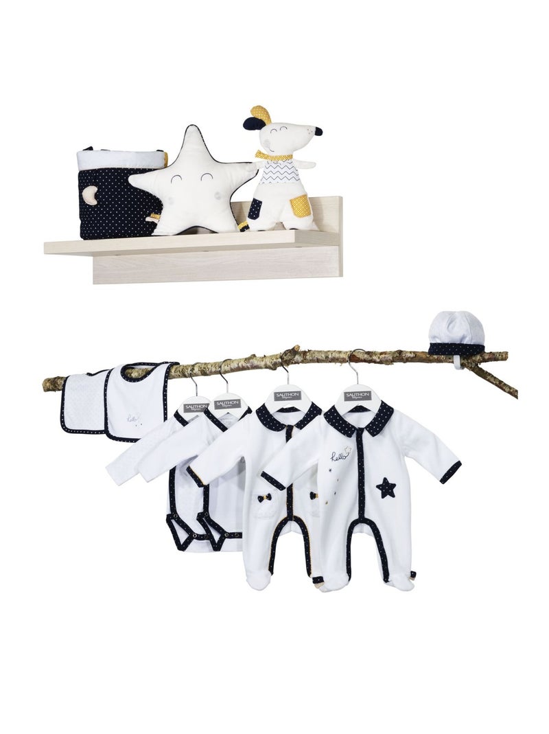 Pigiama da bambino a maniche lunghe in - sauthon Bianco - Kiabi