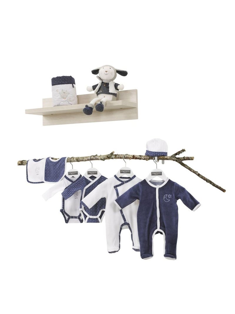 Pigiama da bambino a maniche lunghe in - sauthon Blu - Kiabi