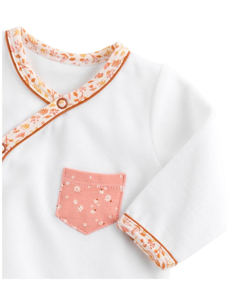 Pigiama da bambino in - SAUTHON Bianco Arancio - Kiabi