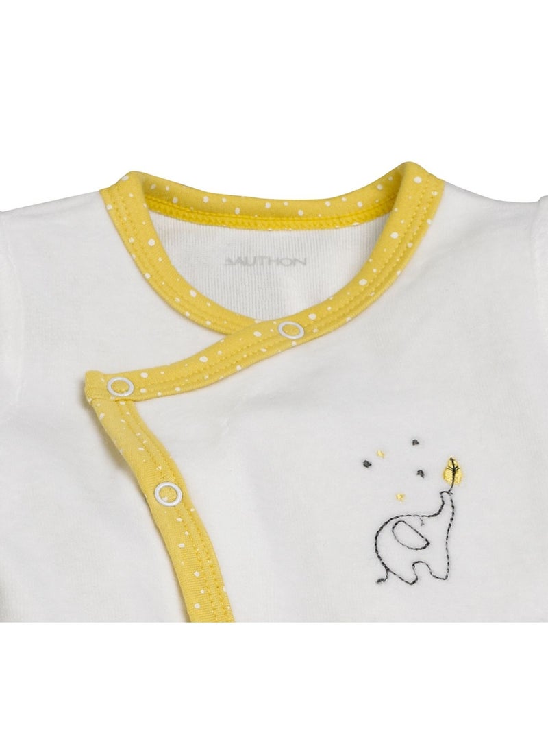 Pigiama da bambino in - SAUTHON Bianco Giallo - Kiabi