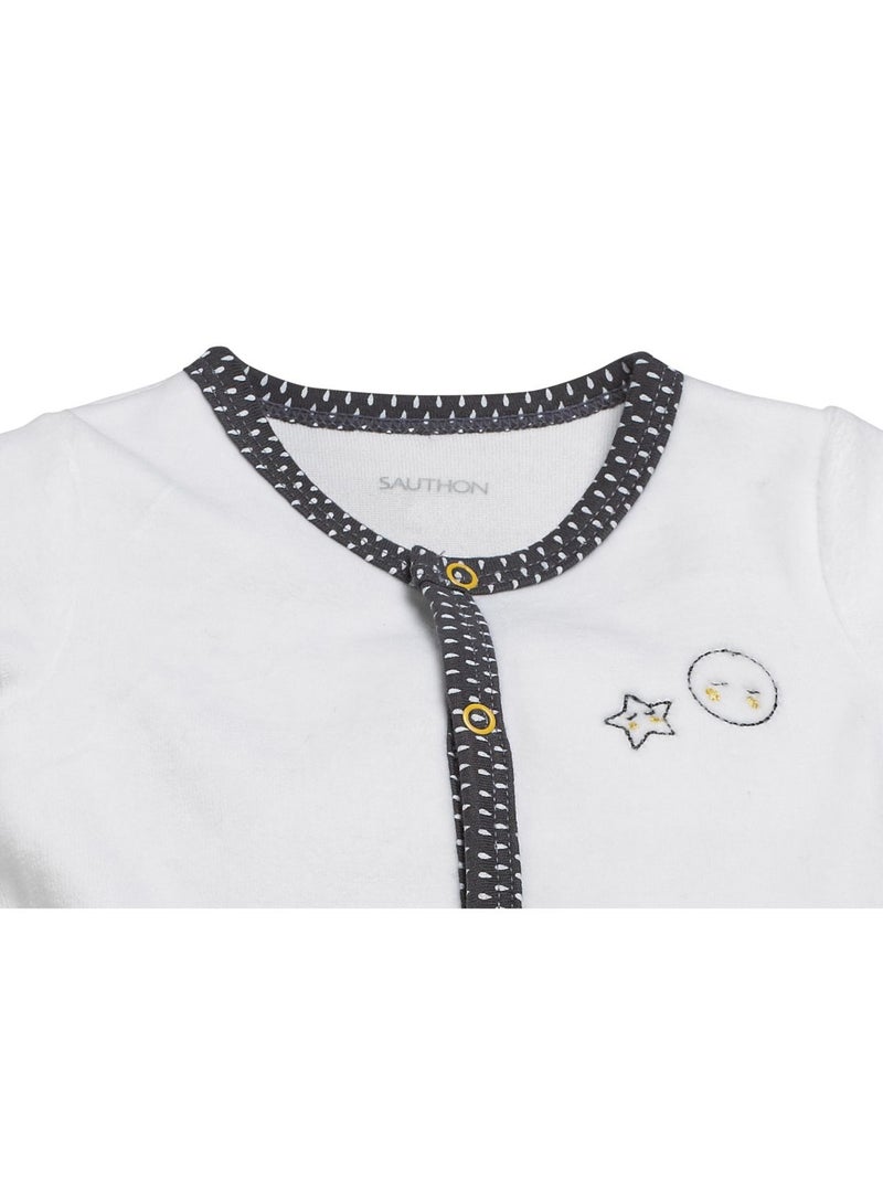 Pigiama da bambino in - SAUTHON Bianco Grigio - Kiabi
