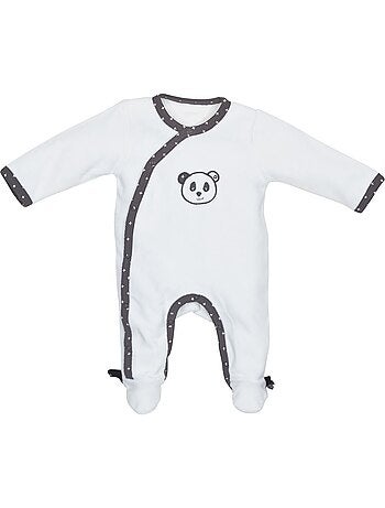 Pigiama da bambino in velluto a maniche - SAUTHON