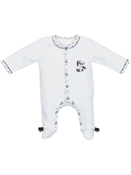 Pigiama da bambino in velluto a maniche - SAUTHON - Kiabi