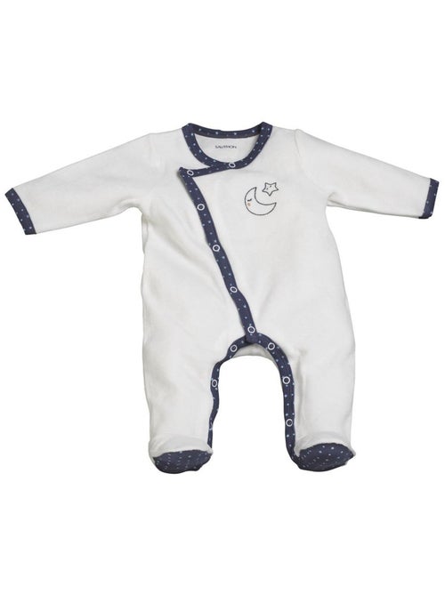 Pigiama da bambino in velluto a maniche - sauthon - Kiabi