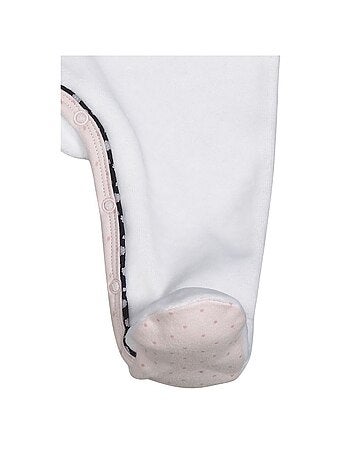 Pigiama da bambino in velluto a maniche - SAUTHON