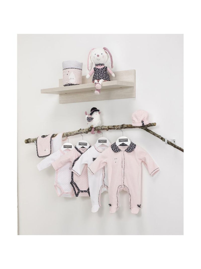 Pigiama da bambino in velluto a maniche - SAUTHON Bianco - Kiabi
