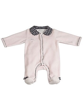 Pigiama da bambino in velluto a maniche - SAUTHON