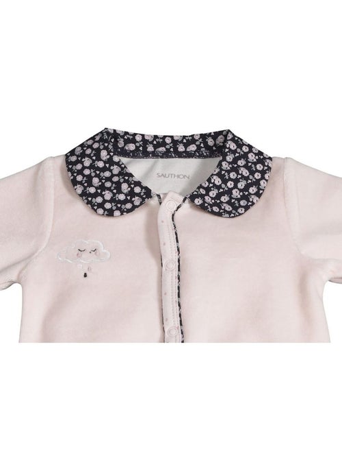 Pigiama da bambino in velluto a maniche - SAUTHON - Kiabi