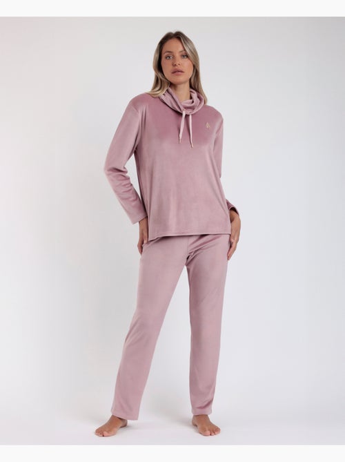 Pigiama da donna ADMAS LUXURY in velluto a maniche lunghe - Kiabi Pigiama da donna ADMAS LUXURY in velluto a maniche lunghe - Kiabi