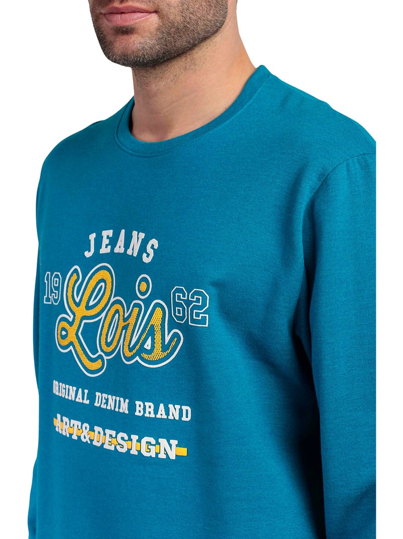 Pigiama da neve in peluche a maniche lunghe da uomo LOIS Blu - Kiabi