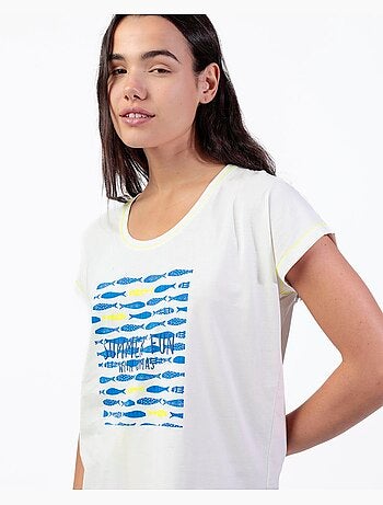 Pigiama da pesca a maniche corte da donna ADMAS