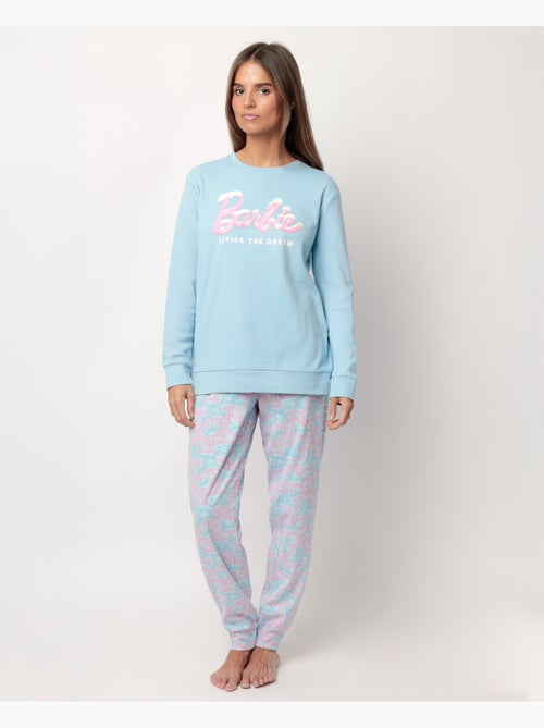 Pigiama da sci a maniche lunghe da donna BARBIE - Kiabi