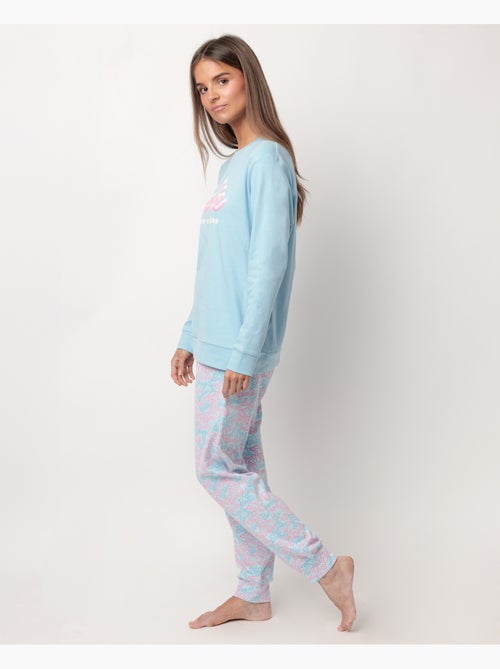 Pigiama da sci a maniche lunghe da donna BARBIE - Kiabi