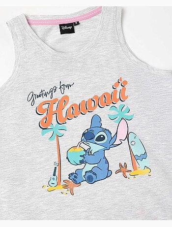Pigiama da spiaggia a maniche corte DISNEY Stitch per bambine