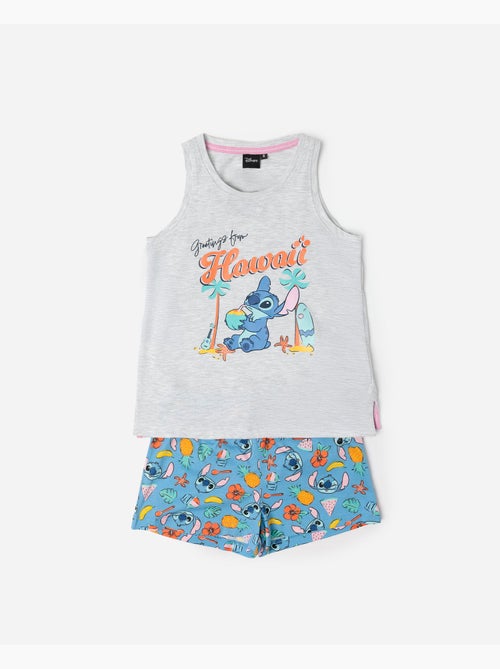 Pigiama da spiaggia a maniche corte DISNEY Stitch per bambine - Kiabi Pigiama da spiaggia a maniche corte DISNEY Stitch per bambine - Kiabi