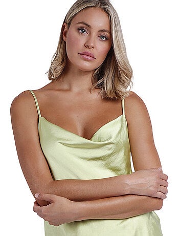 Pigiama da sposa con spalline in raso di lusso ADMAS CLASSIC da donna
