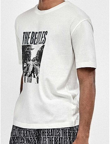 Pigiama da uomo con stampa The Beatles