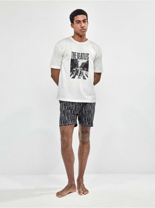 Pigiama da uomo con stampa The Beatles - Kiabi Pigiama da uomo con stampa The Beatles - Kiabi