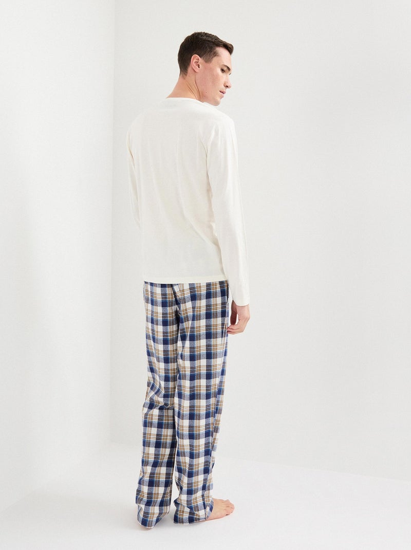 Pigiama di cotone, MO Fashion Bianco - Kiabi