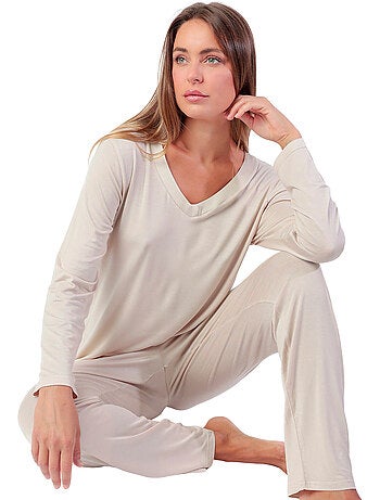 Pigiama di lusso a maniche lunghe da donna ADMAS LUXURY
