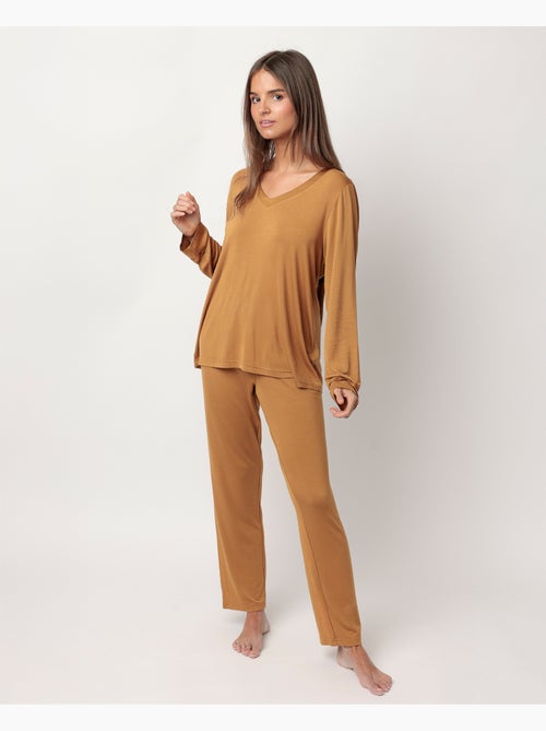 Pigiama di lusso a maniche lunghe da donna ADMAS LUXURY - Kiabi Pigiama di lusso a maniche lunghe da donna ADMAS LUXURY - Kiabi