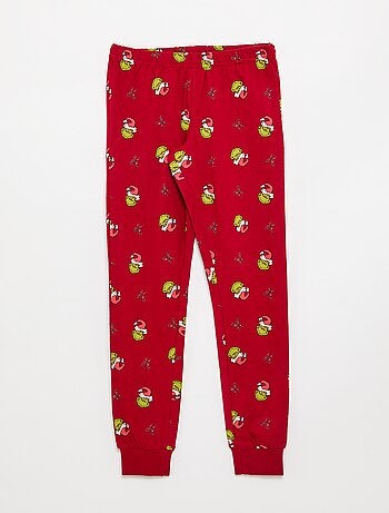 Pigiama di Natale 'Grinch' t-shirt + pantaloni - 2 pezzi