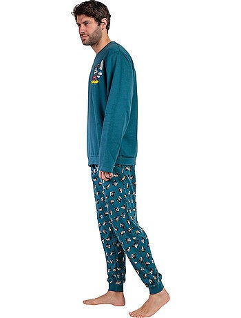 Pigiama di peluche a maniche lunghe DISNEY da uomo Lost Mickey