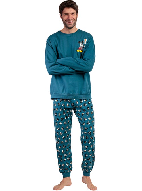 Pigiama di peluche a maniche lunghe DISNEY da uomo Lost Mickey - Kiabi Pigiama di peluche a maniche lunghe DISNEY da uomo Lost Mickey - Kiabi