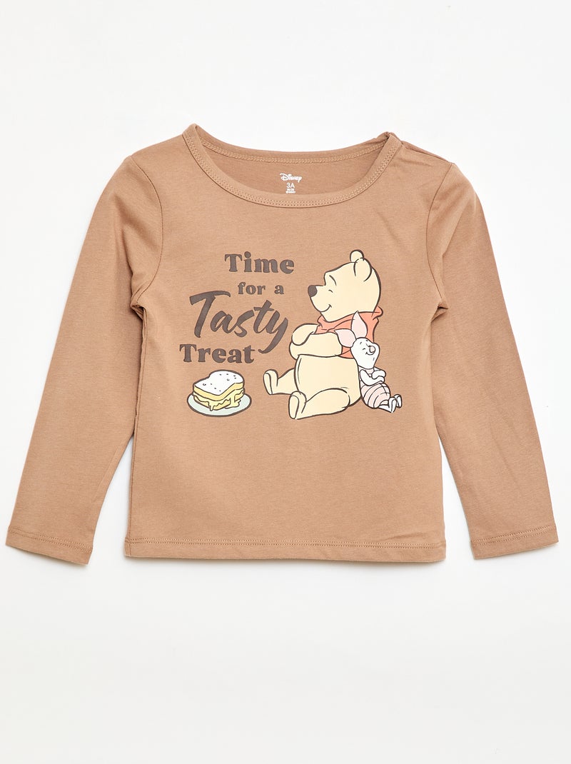 Pigiama 'Disney' - Completo 2 pezzi Marrone - Kiabi