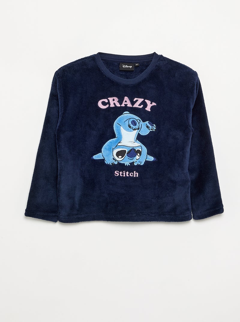 Pigiama 'Disney' 2 pezzi - Felpa + pantaloni Blu - Kiabi
