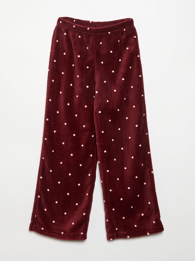 Pigiama 'Disney' 2 pezzi - Felpa + pantaloni Rosa - Kiabi