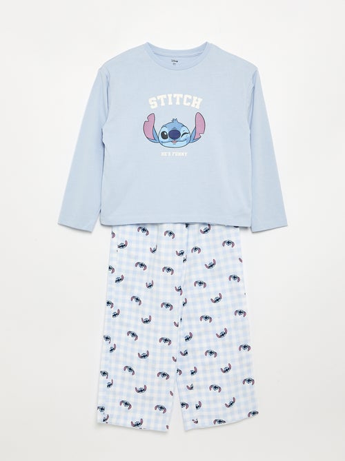 Pigiama "Disney" 2 pezzi - T-shirt a maniche lunghe + pantaloni - Kiabi Pigiama "Disney" 2 pezzi - T-shirt a maniche lunghe + pantaloni - Kiabi