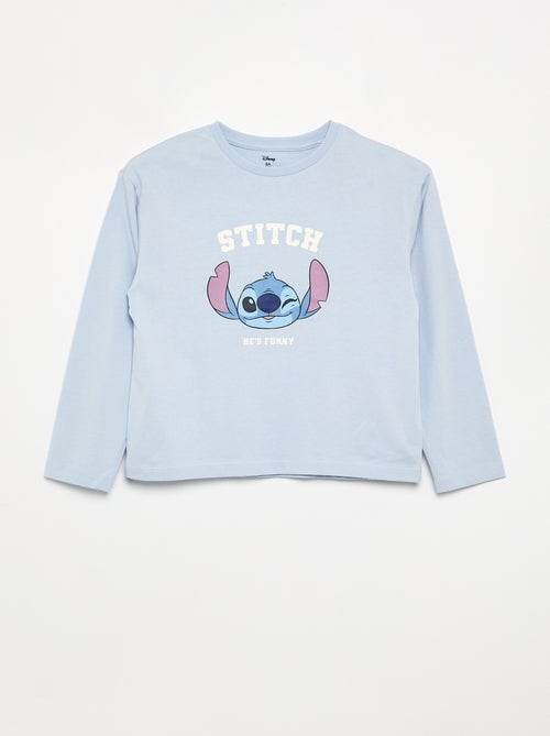 Pigiama "Disney" 2 pezzi - T-shirt a maniche lunghe + pantaloni - Kiabi Pigiama "Disney" 2 pezzi - T-shirt a maniche lunghe + pantaloni - Kiabi