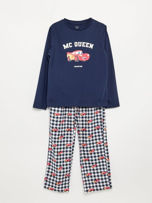Pigiama 'Disney' 2 pezzi - T-shirt a maniche lunghe + pantaloni - Kiabi Pigiama 'Disney' 2 pezzi - T-shirt a maniche lunghe + pantaloni - Kiabi